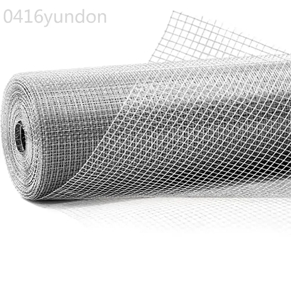 

Galvanized Hardware Cloth 1/4 Inch Netting Chicken Wire Fence Poultry Barrier Garden Protection