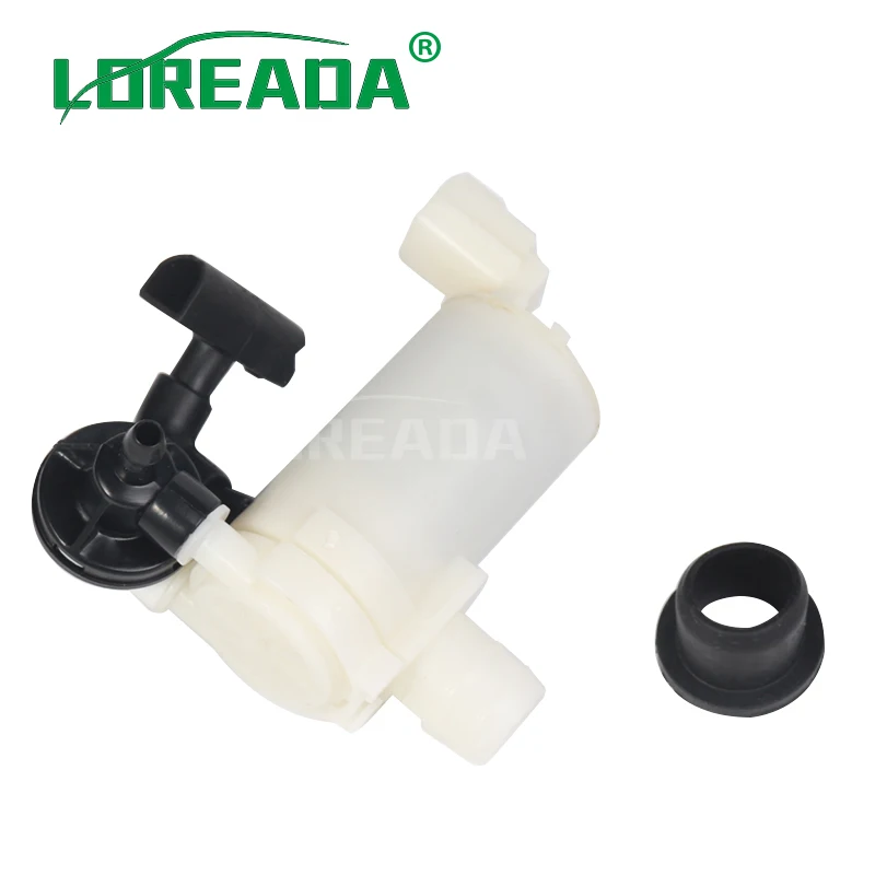 LOREADA New Front Rear Windscreen Washer Pump Twin Outlet For Mazda2 Hatchback 2007-2015 &Exhuast Pipe OEM Quality Fast Shipping