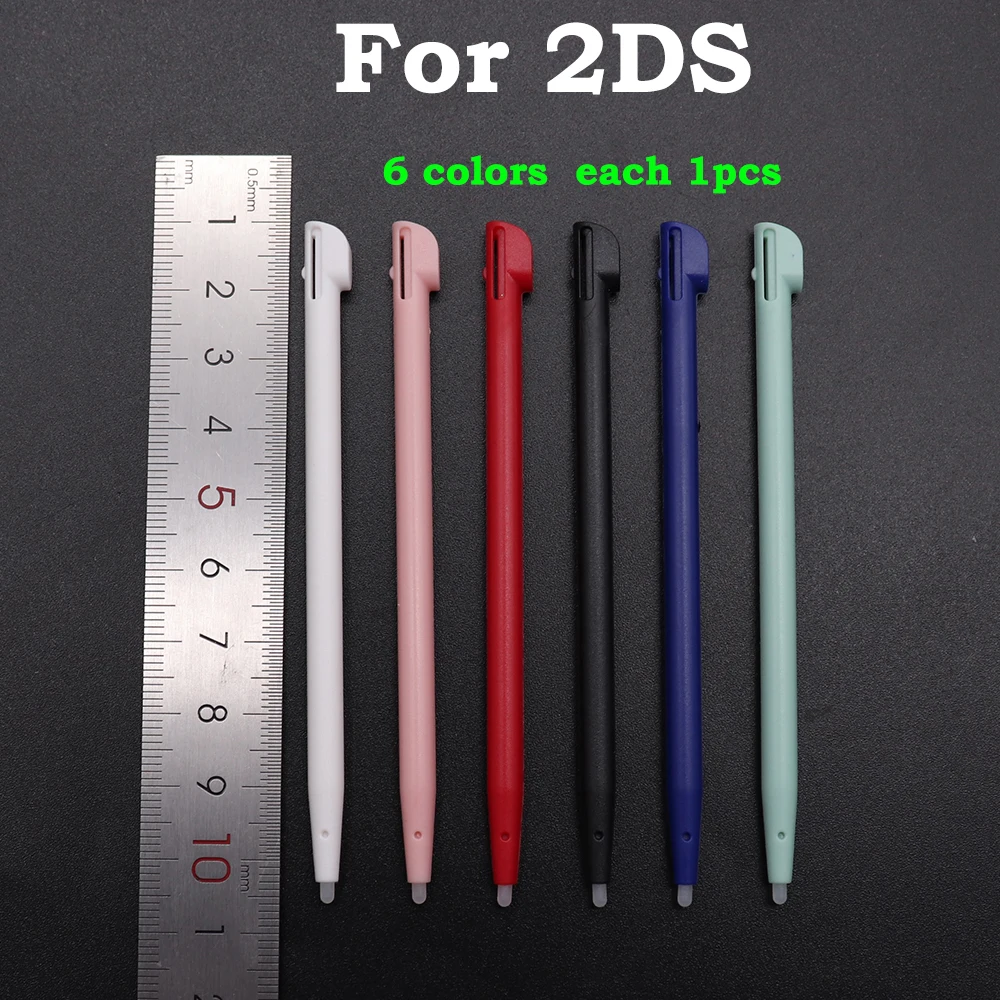 10PCS Mobile Touch Pen Touchscreen Pencil for 2DS Slots Hard Plastic Stylus pen for 2DS Console