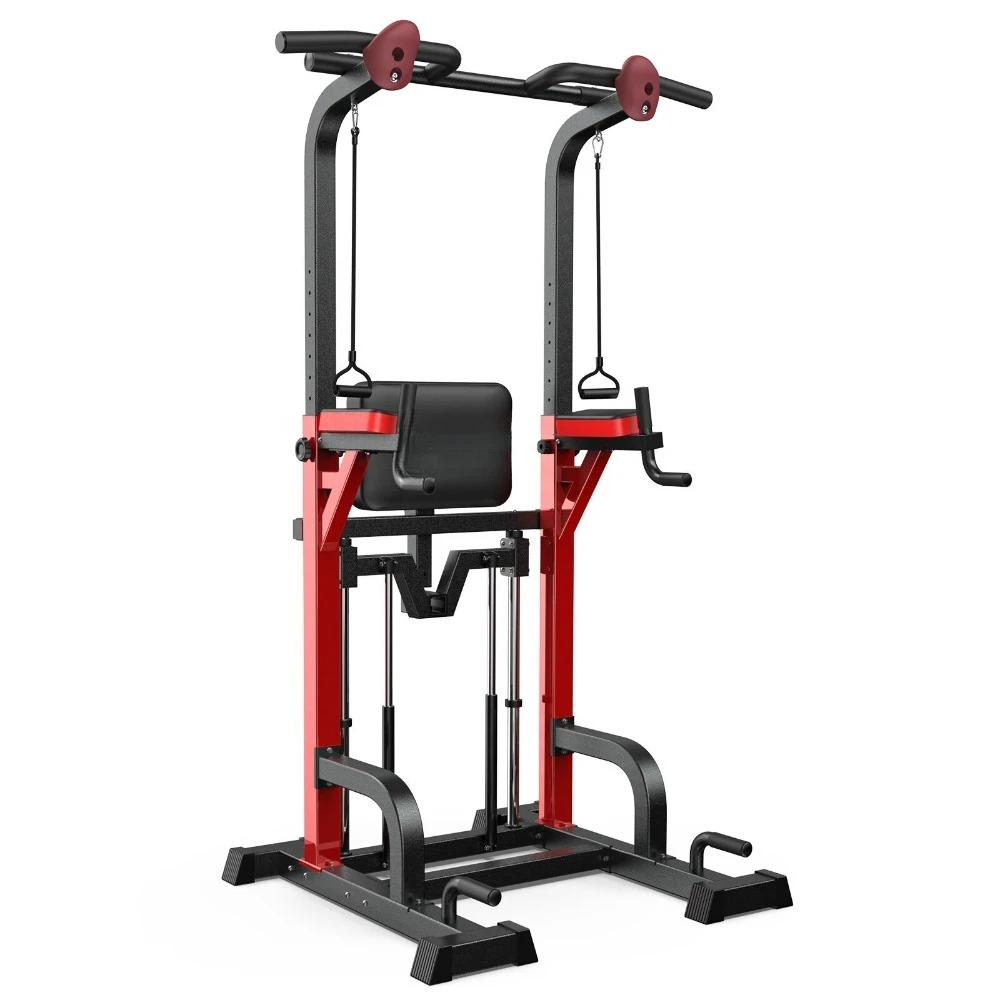 Tower Pull Up Bar Dip Station Entrenador asistivo Gimnasio casero multifunción