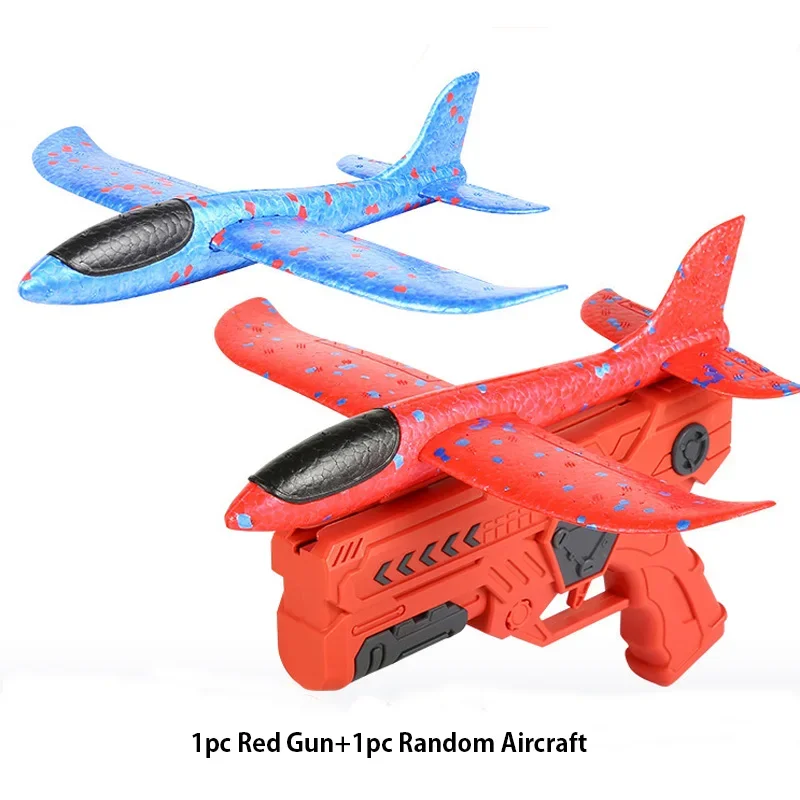 Aviones de eyección de espuma para niños, juguetes, interacción entre padres e hijos, parque de aviones de espuma al aire libre