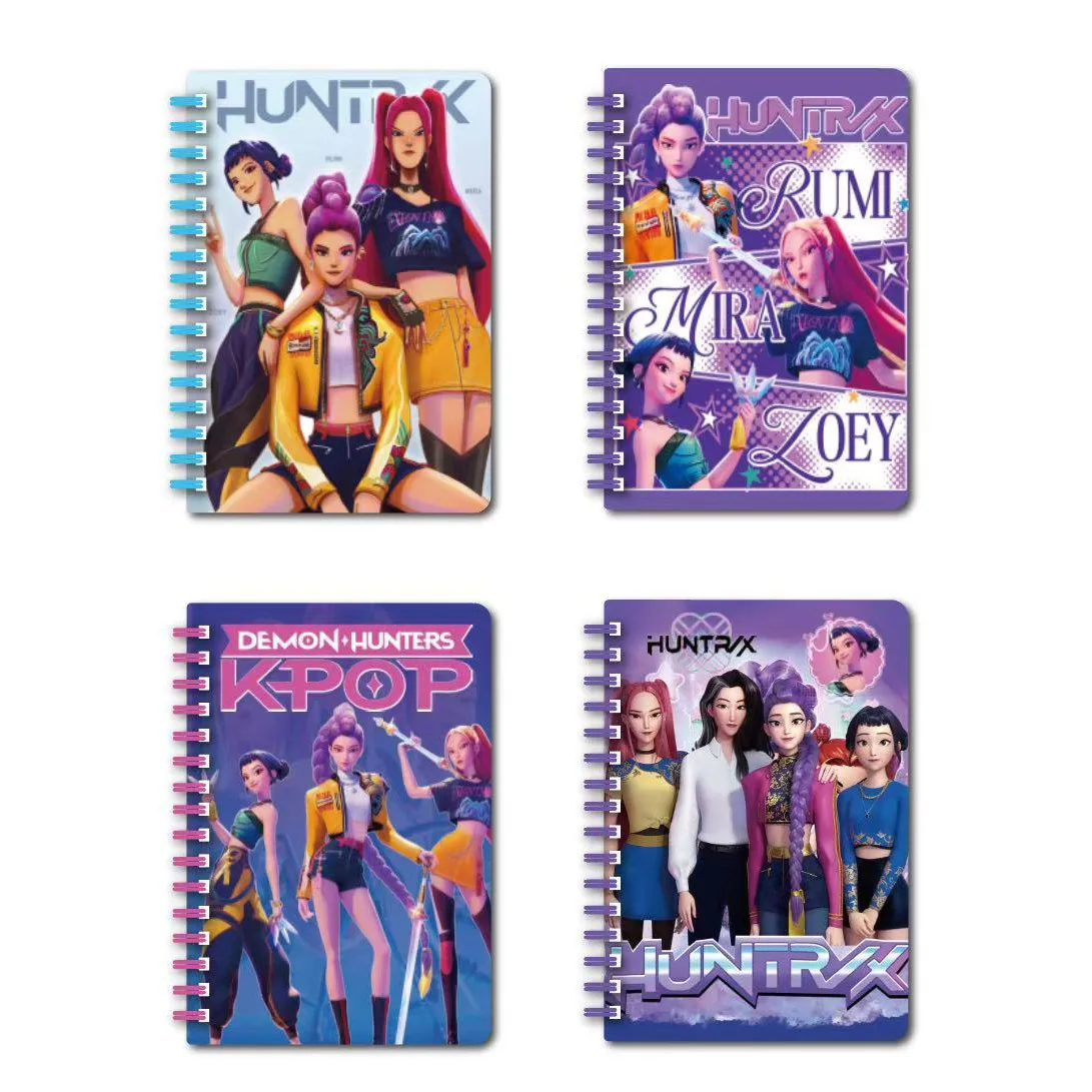 K Pop Demon Mini Portable Notebook School Supplies Small Notepad For Daily Notes Kids Stationery Gift