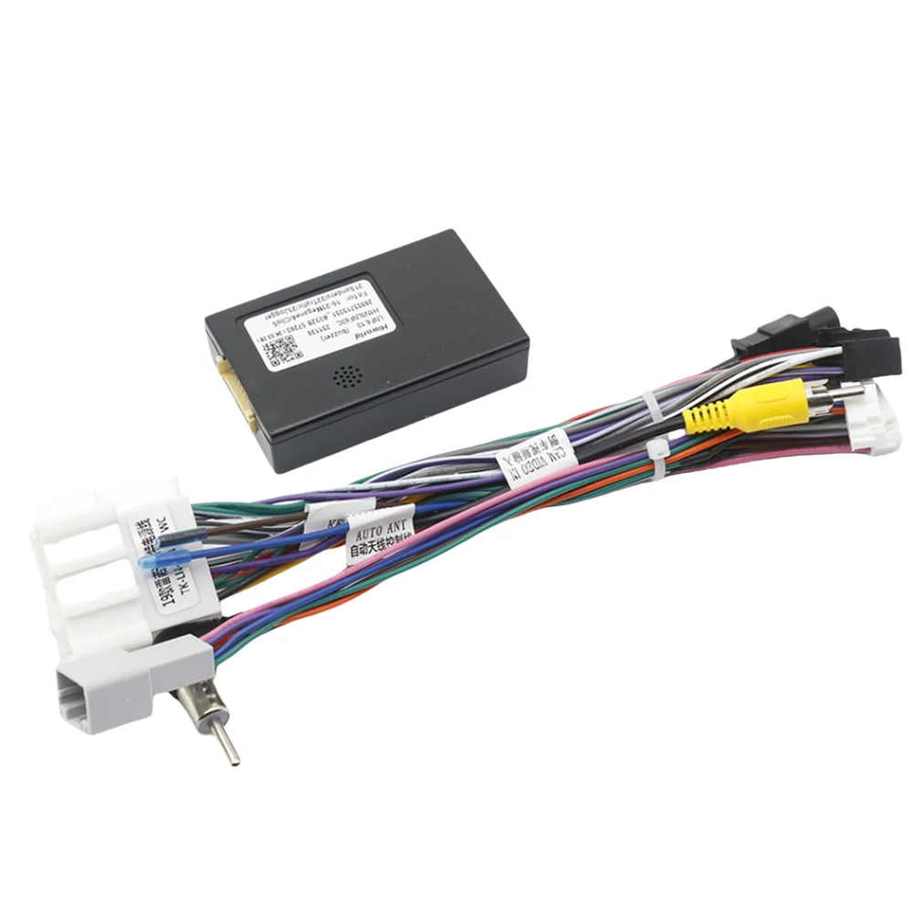 16 PIN For Logan 2  RENAULT SANDERO/LOGAN RENAULT DUSTER Car Android Power Cord Wiring Harness Canbus Adapter