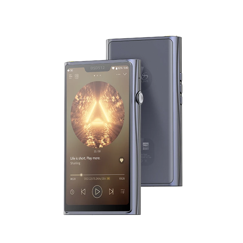 SHANLING M9 Portable Player MP3 AMP Dual AK4499EQ DAC Chip Portable PCM768/DSD512 MQA 16X DLNA/Airplay BT 5.0 LDAC