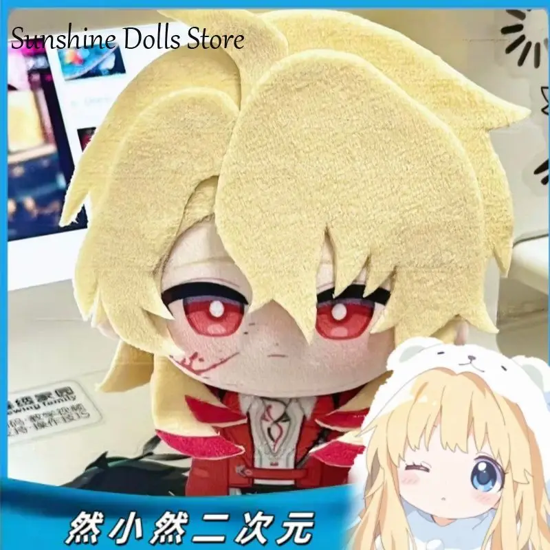 

Аниме-плюшевая кукла Wuthering Waves Kawaii 10 см, хлопковая, с мультяшным принтом, плюшевый брелок-подвеска Nunu для рюкзака, игрушка-подарок
