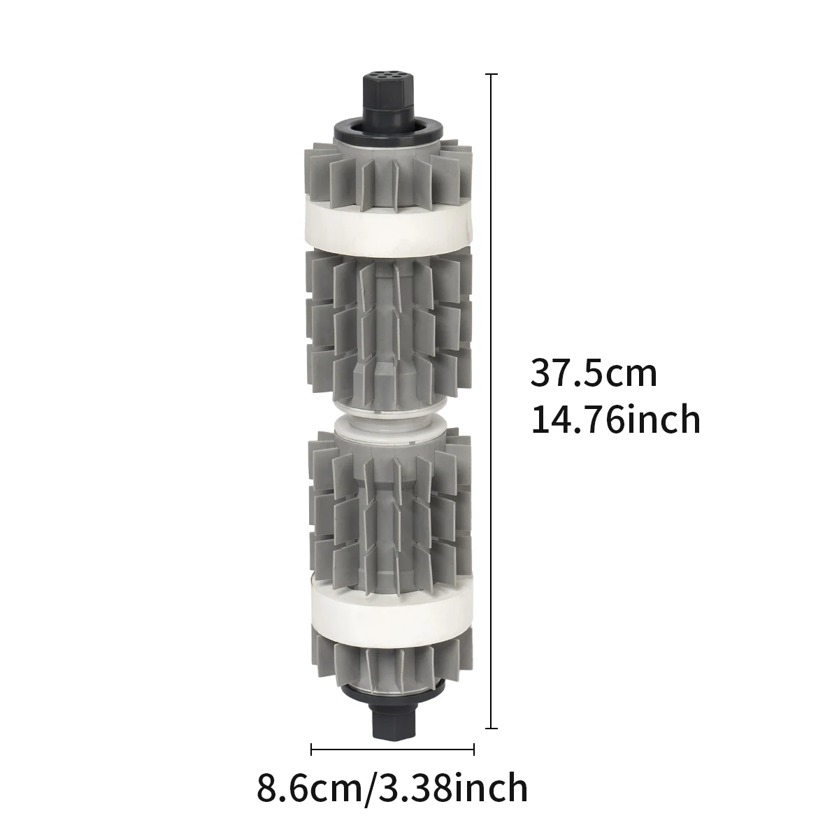 Compatible with Dolphin M600 Robotic Pool Cleaner-Restore Wall Climbing Traction & Stability Replacement Rear Dynamic Brush