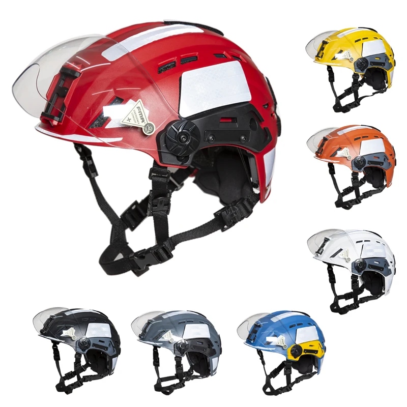 

FMA EX SAR Emergency Rescue Helmet, Lightweight Safety Helmet, Lightweight Visor, 2023, TB1452