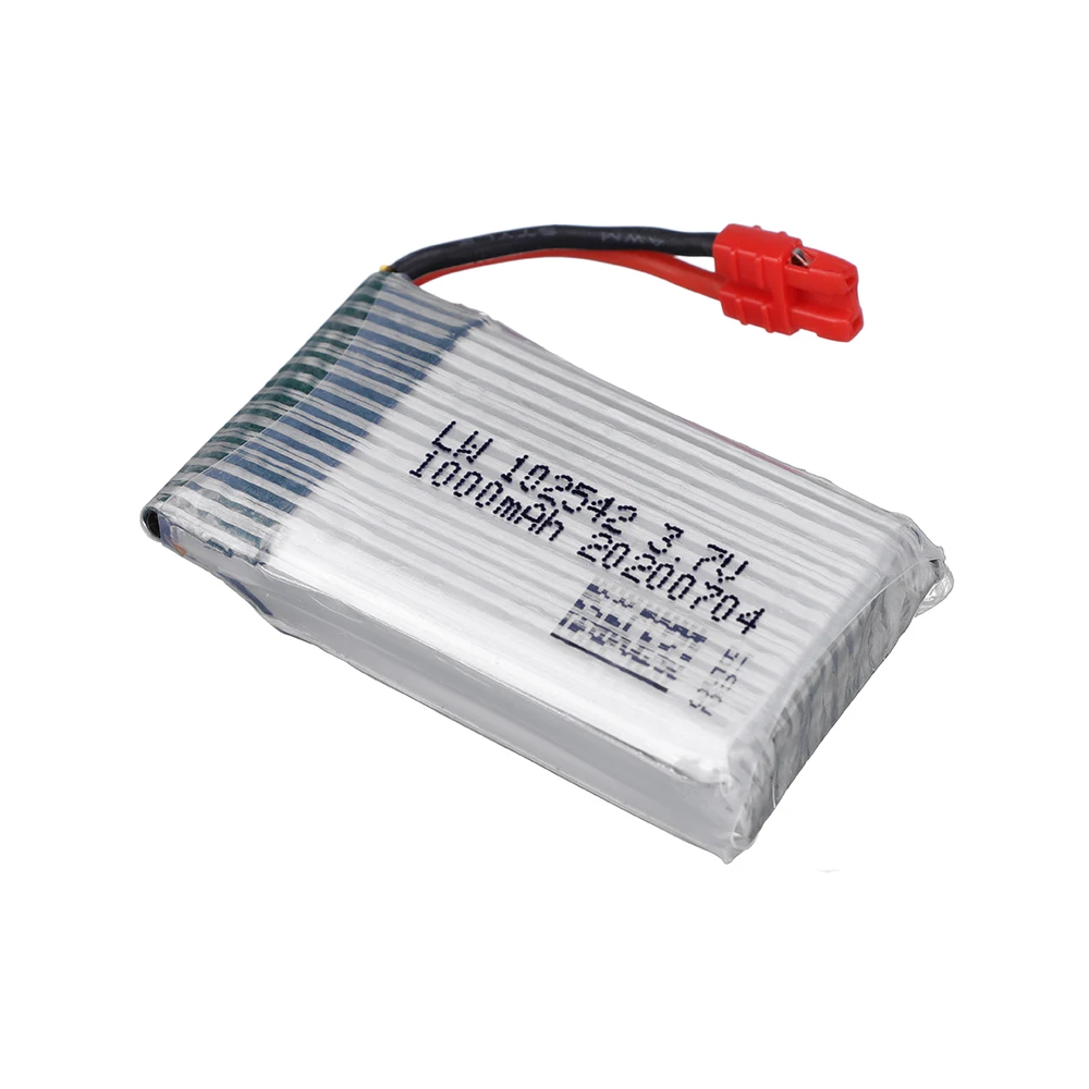 3.7v 1000mah Lipo Battery + Charger for Syma X5HC X5HW X5UW X5UC RC Quadcopter Drone Spare Parts 3.7 V 1000 mah