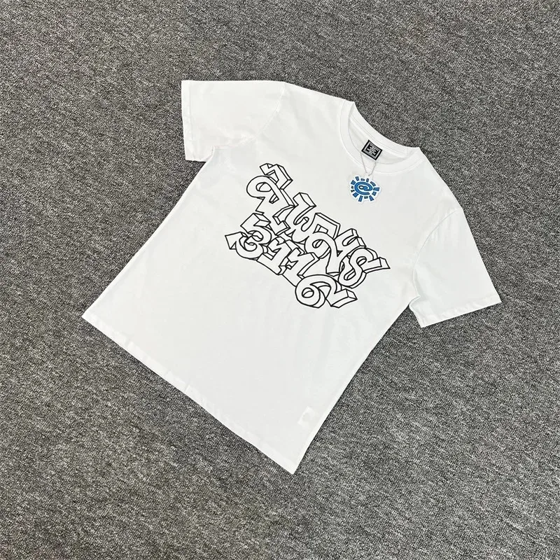 Always Do What You Should Do Mens T-Shirts 1:1 High Quality Loge Letter Print ADWYSD Short Sleeves Top Tees