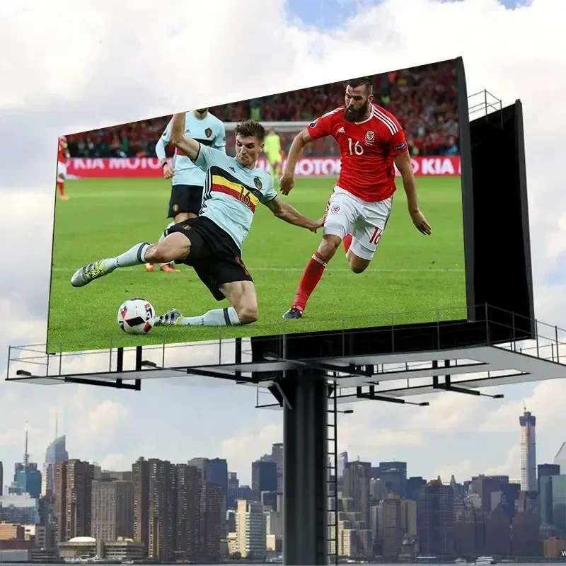 Outdoor Waterproof Advertising Screens P6 P8P10 Mall Led Video Wall Big Digital Signage Display Full Color Poster Led Video Wall