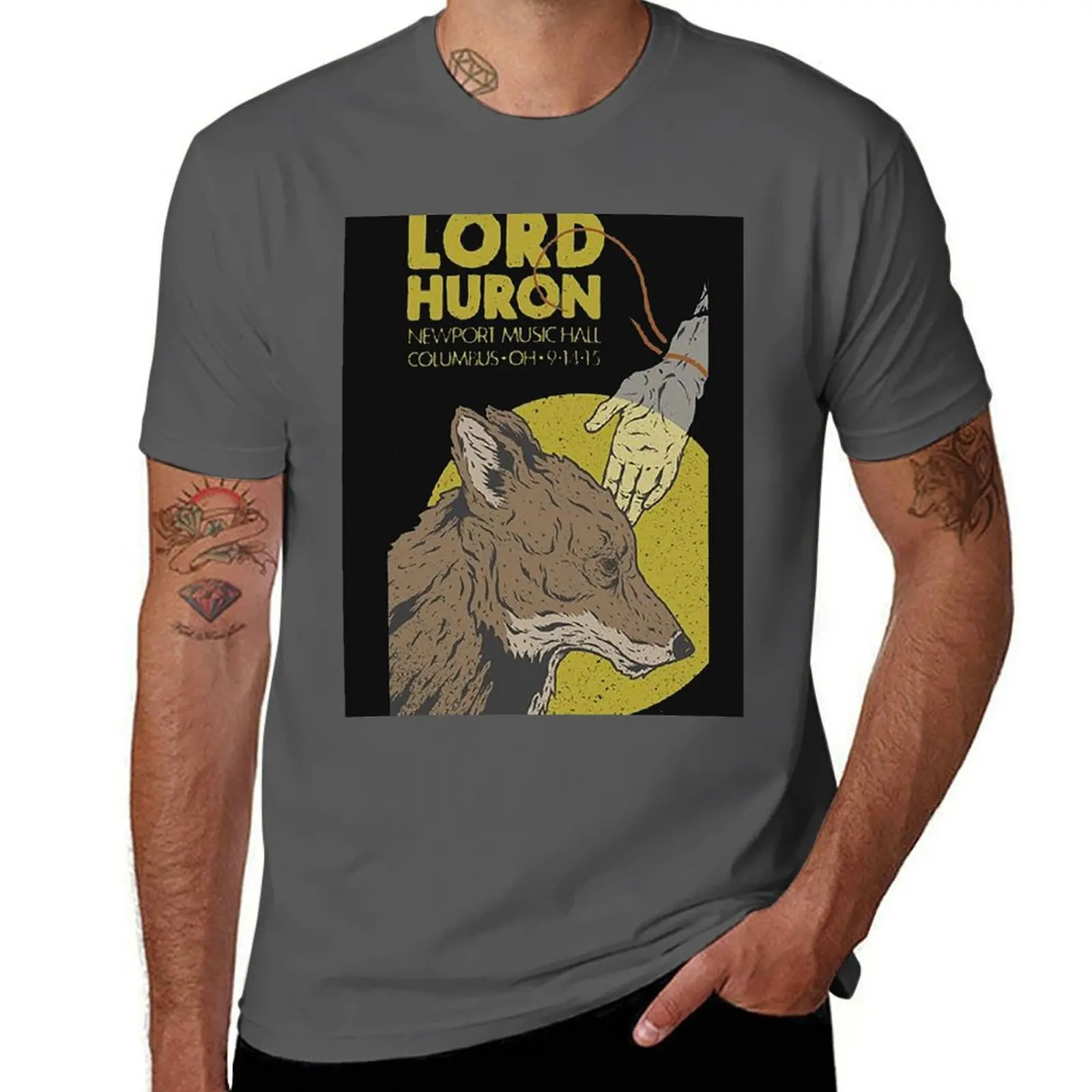 

lord huron rr11 T-Shirt cotton t shirts high quality t shirt men 100% cotton luxury brand anime t shirts oversize T-Shirt