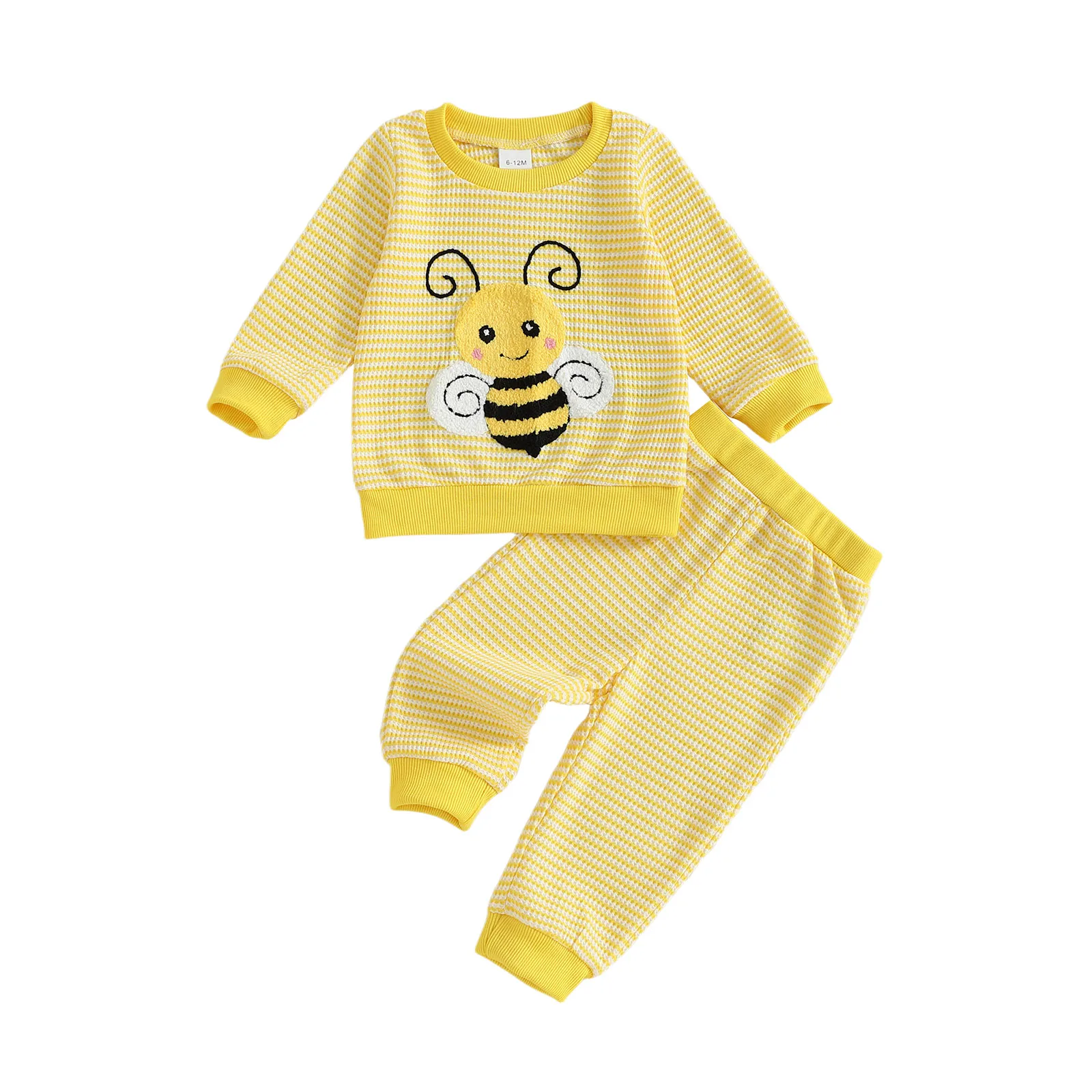 

Baby Girls Floral Print Ruffle Sleeve Top and Elastic Waist Leggings Set Toddler 2 Piece Outfit Clothes with Bow