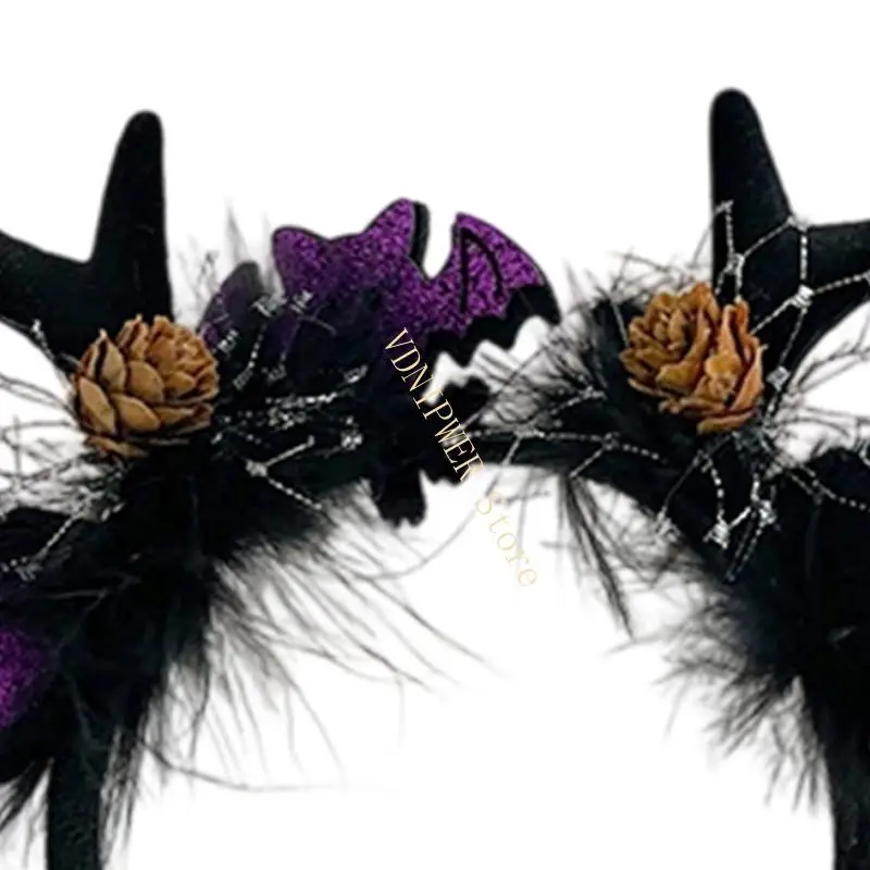 

Halloween Heaband Decorations Accessories Lightweight Hairband D08E