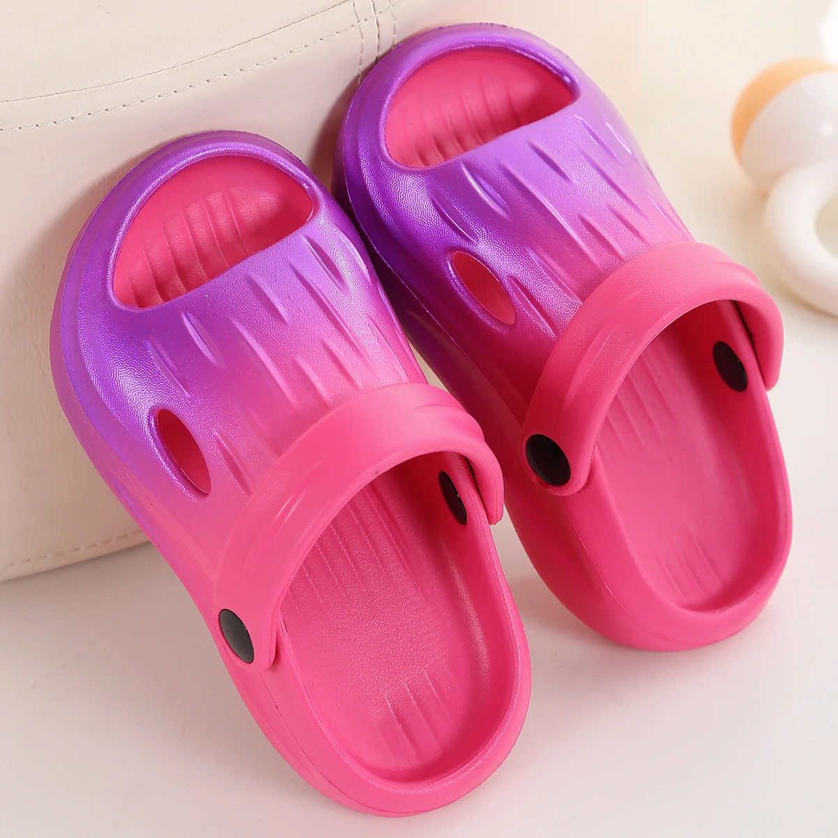 Casual Mixed Color Breathable Clogs For girls, Quick Drying Lightweight Anti Slip Clogs For Indoor Shower Pool, All Seasons