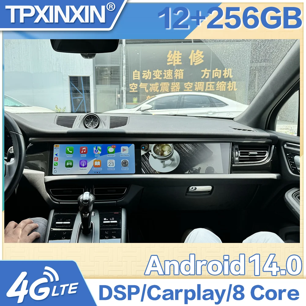 Android Auto Carpaly Stereo For Porsche Macan 2018-2024 Dual Screen 25