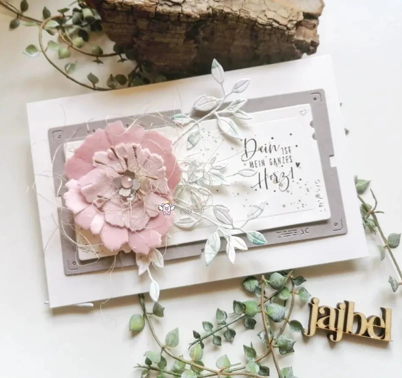 Piggy Craft metal cutting dies cut die mold Rectangular Card Frame Scrapbook paper craft knife mould blade punch stencils dies
