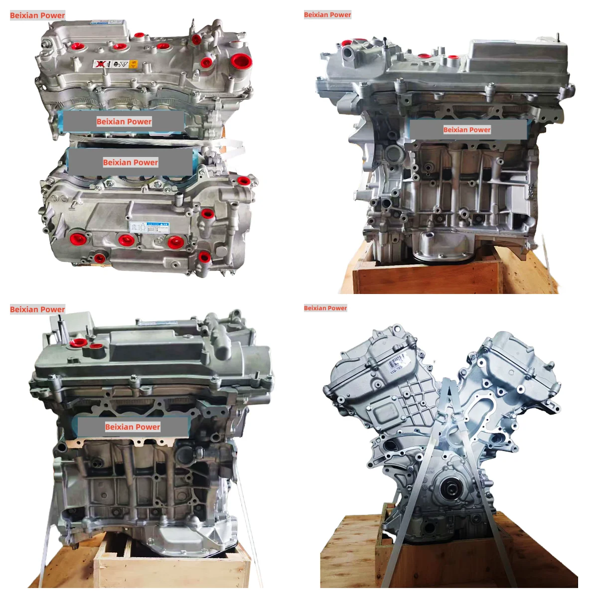Beixian Power Factory Direct 2GR-FE 2GR Engine Long Block For ES350 GS350 RX350 RX450 Highlander Alpha Previa Senna 3.5L Engine