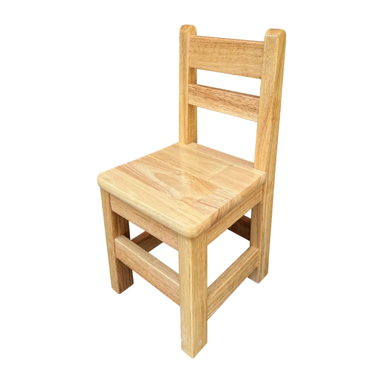 Wood Chair for Children Youth Ladderback for Activity Classroom Kindergarten