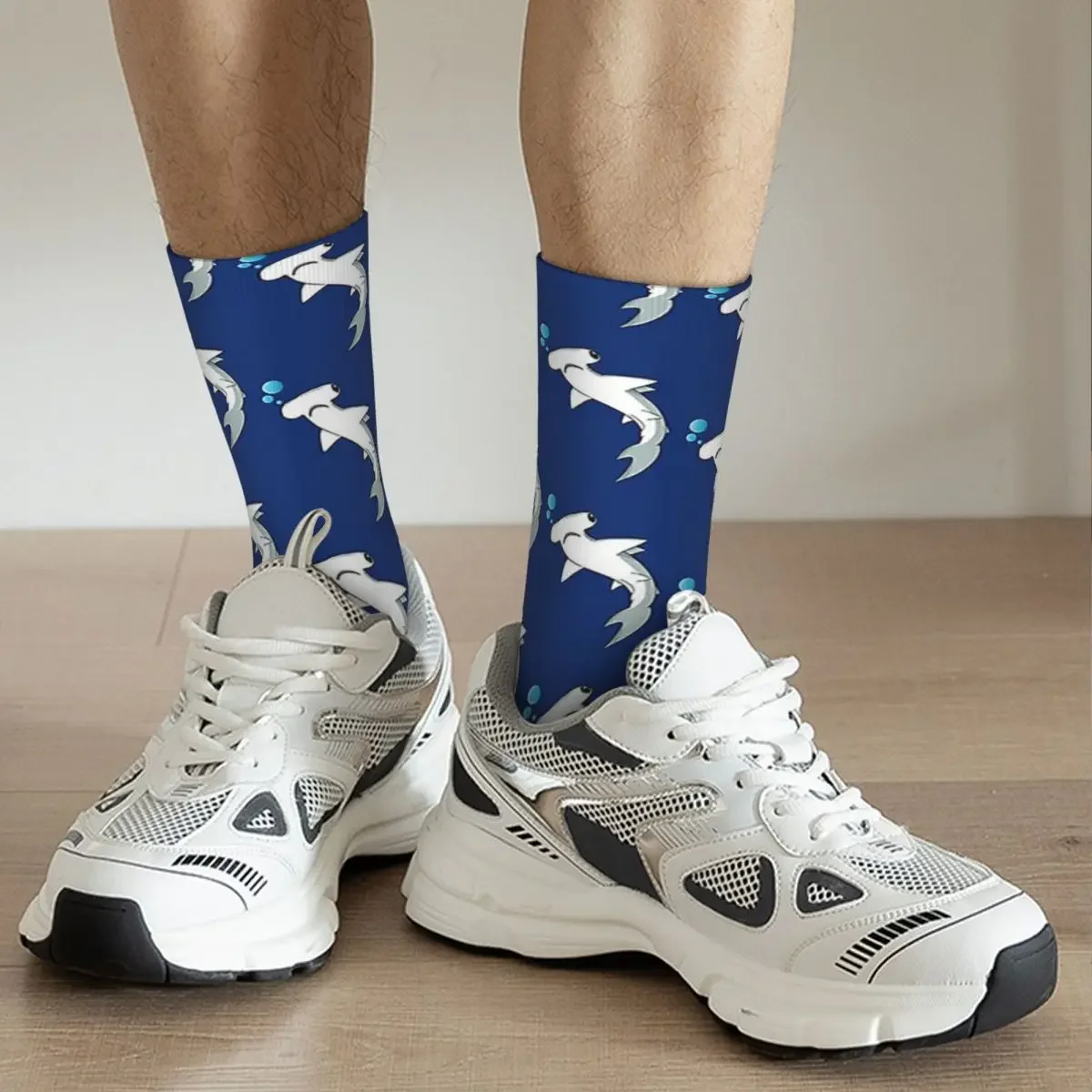 Hammerhead Socks Harajuku Super Soft Stockings All Season Long Socks Accessories for Man's Woman's Birthday Present