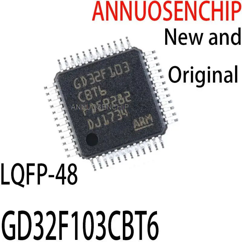 1PCS New and Original MCU LQFP-48 GD32F103C8T6 GD32F103CBT6 LQFP-100 GD32F103VET6 GD32F103VCT6 GD32F103VGT6 LQFP-64 GD32F103RBT6