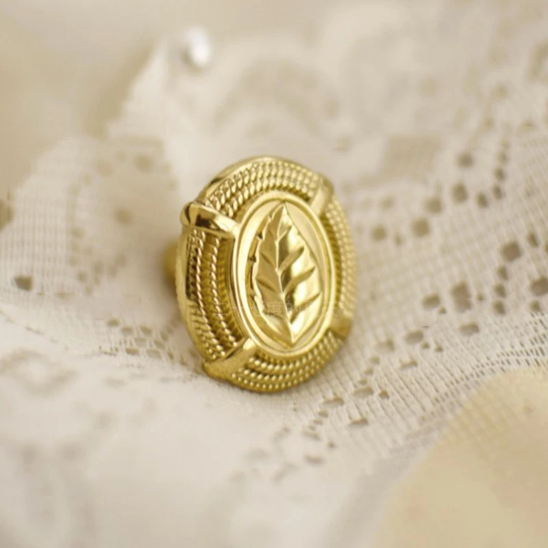 Retro 8PCS Solid Brass Fench Furniture Pulls Handles Drawer Knobs Cupboard Wardrobe Closet Dresser Cabinet Door Pulls Knobs