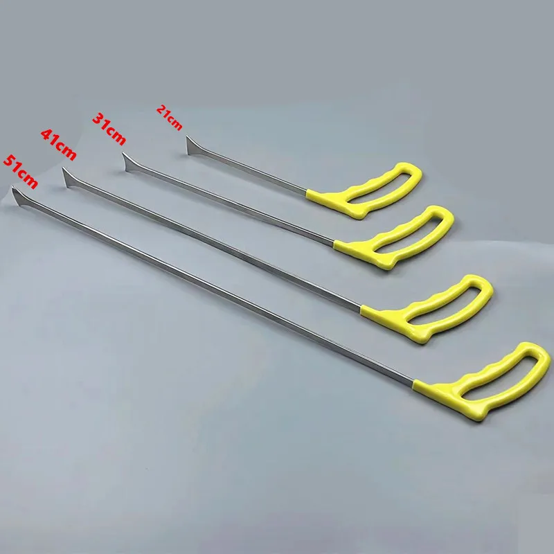 Kit de Herramientas PDR para Reparación de Abolladuras sin Pintura con Pala Plana de Acero Inoxidable para Daños por Granizo en Carrocería de Automóvil, Abolladuras en Puertas, Reparación de Carrocería DIY
