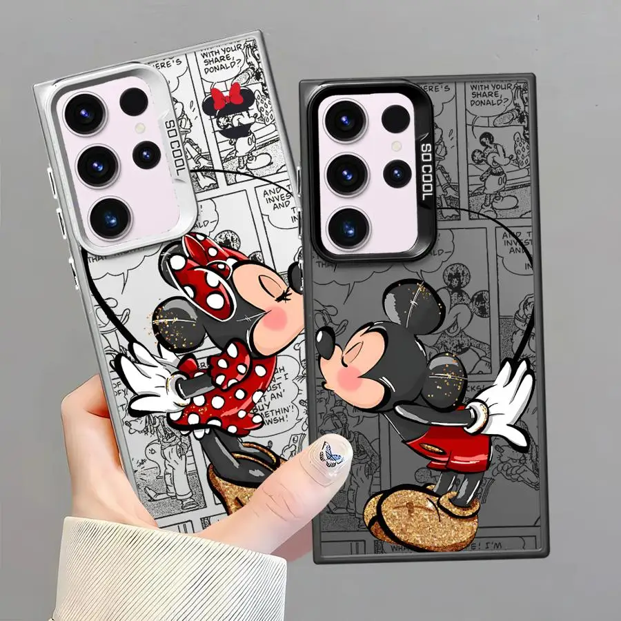 Disney Mickey Minnie Mouse Phone Case for Samsung Galaxy S24Ultra FE S20 S21 S22 Plus Note 20 Ultra S20fe S23Ultra 5G Cases