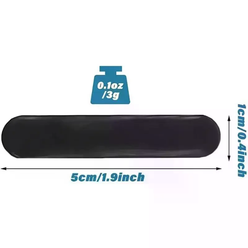 10Pcs Pickleball Lead Tape Self Adhesive Golf Club Racquet Weighted Sheet for Paddle Balance Optimization Sports Equipment