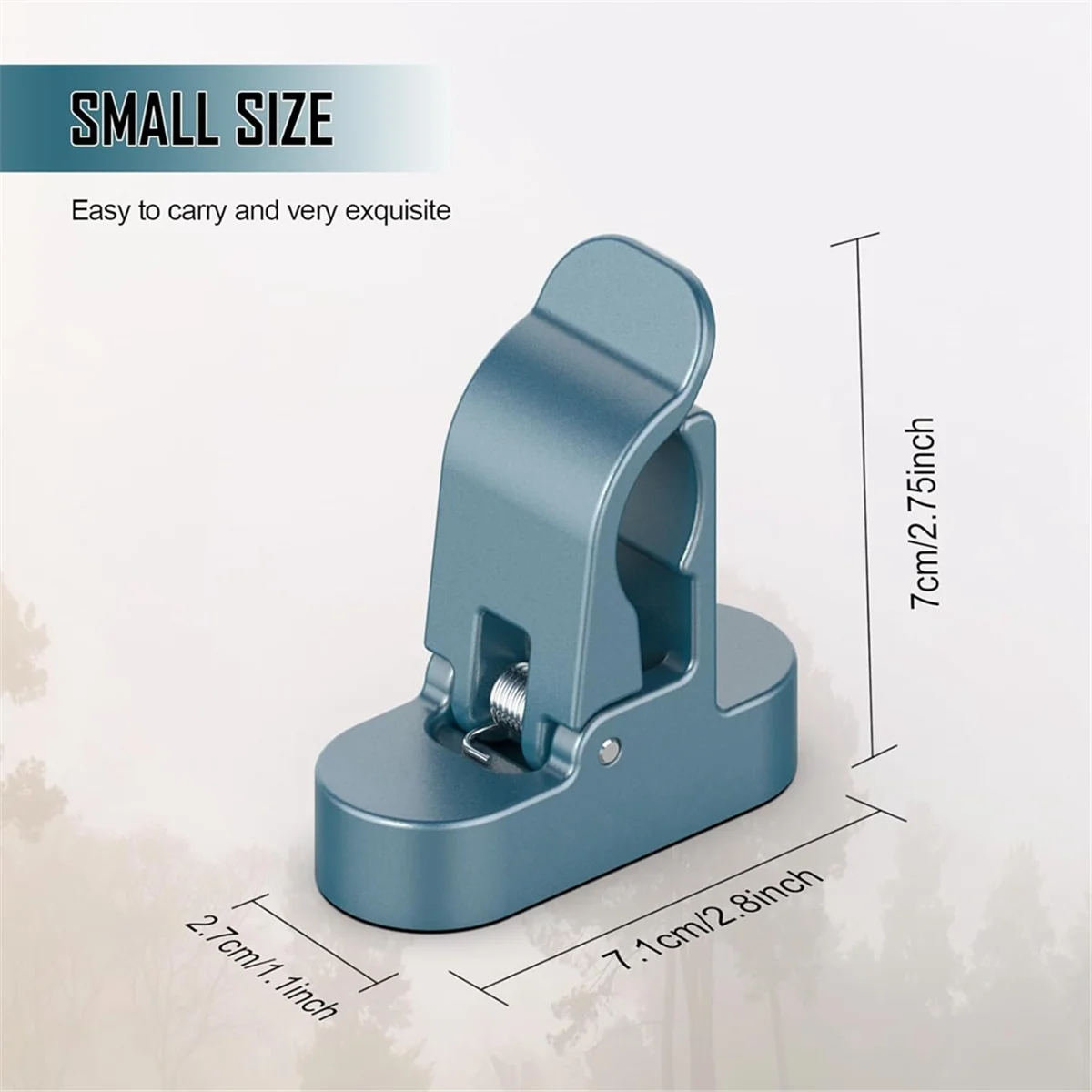 AA74 مشبك حامل الجولف المغناطيسي لعربة الجولف سبائك الألومنيوم حامل كليب عقد 30-60 حلقات هدايا الغولف للاعبي الغولف