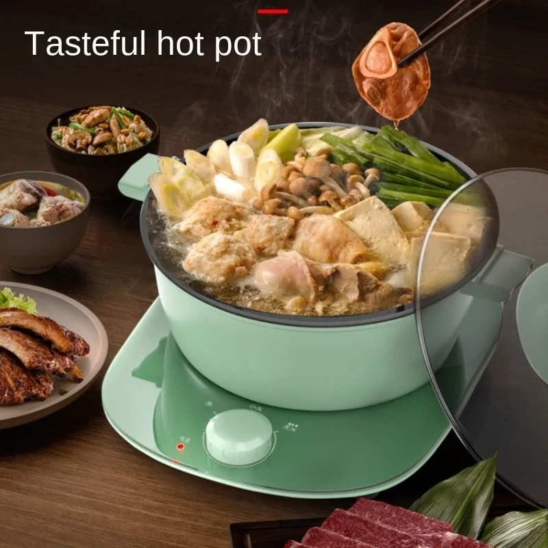 110V V Electric Caldron Small Household Appliances Mini Student Abroad Portable Travel Kitchen Appliances