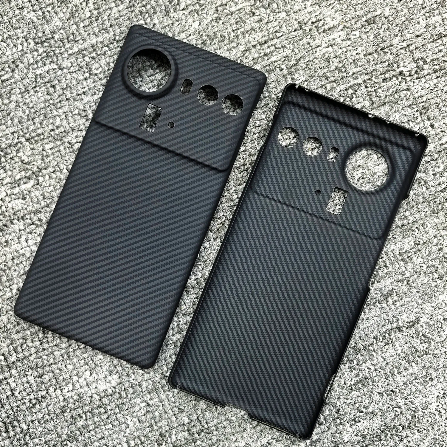 لهاتف ZTE Nubia Z80 Ultra Real من ألياف الكربون النقية غطاء هواء خفيف الوزن من ألياف الأراميد رفيع للغاية متوافق مع MagSafe #6