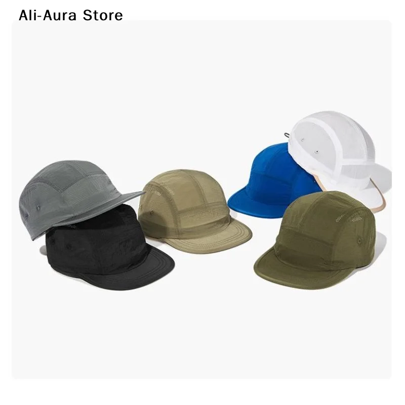 1Pcs Ultra-light 40g Quick Dry 5 Panel Cap Men Women Sun Hat Foldable Soft Brim Breathable Outdoor Running Sports Baseball Cap