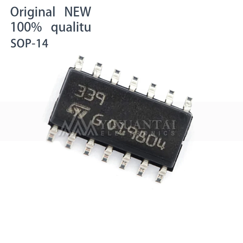 10PCS/LOT New original LM339ADT LM339DR LM339 ST339 SOP-14 spot hot sale