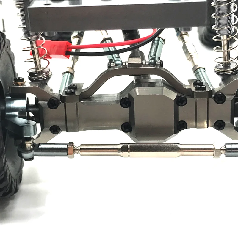 Soporte de varilla de amarre de Metal mejorado para WPL 1/16 C14 C24 B14 B24 RC, piezas de coche