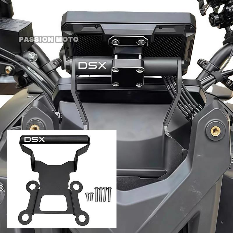DS625X DSX525 Handlebar Extension GPS Navigation Bracket For VOGE Valico 625 525 DSX Motorcycle Handle Bar Phone Holder Support
