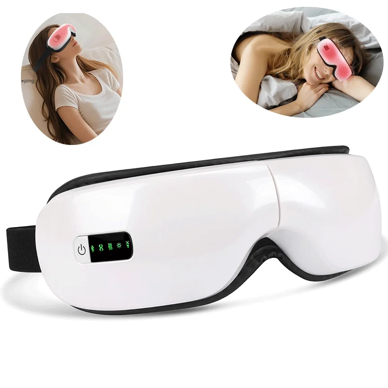 

Массажер для глаз с подогревом и музыкой. Массаж глаз для мигрени. Подарки на день отца на день рождения для мамы, папы, женщины, мужчины, ее него.Маска для глаз H