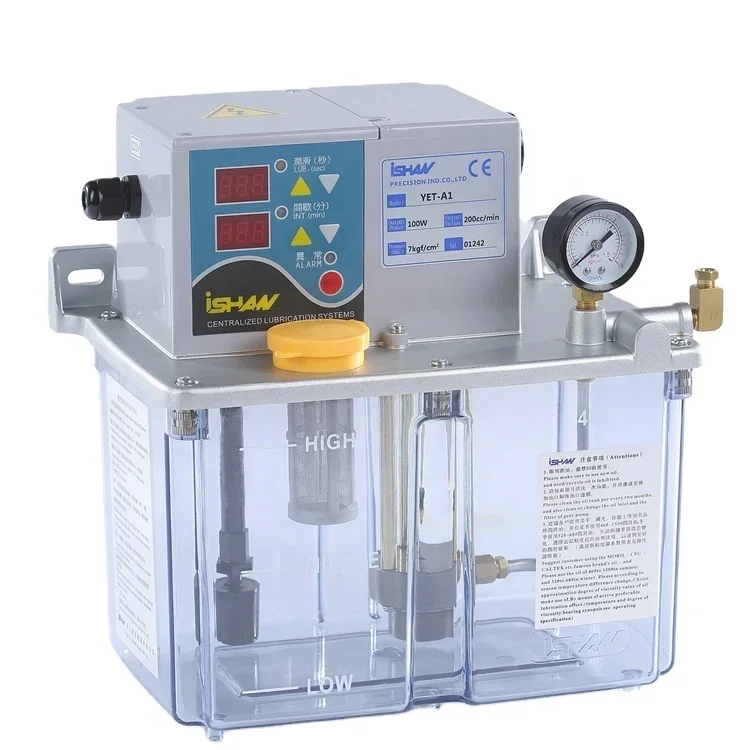 computer gear pump type Thin oil resistance lubrication system oil machine pump oiler 110VAC 220VAC 2L 3L 4L 100W 200cc/min