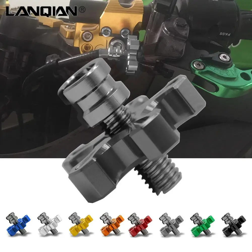 

8mm/10mm Motorcycle CNC Universal Clutch Cable Wire Adjuster For Honda CRM250AR CRF250M CRF1000L YAMAHA YZ80 YZ85 YZ125 YZ250