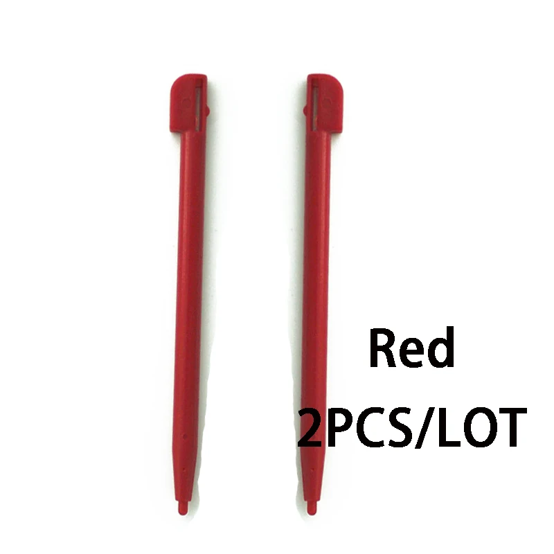 Yuxi ปากกาหน้าจอสัมผัสสำหรับ NDSL, 2ชิ้นสำหรับคอนโซลเกมปากกาพลาสติกที่มีความทนทานต่อการสัมผัสปากกาเขียนด้วยลายมือปากกาหน้าจอ