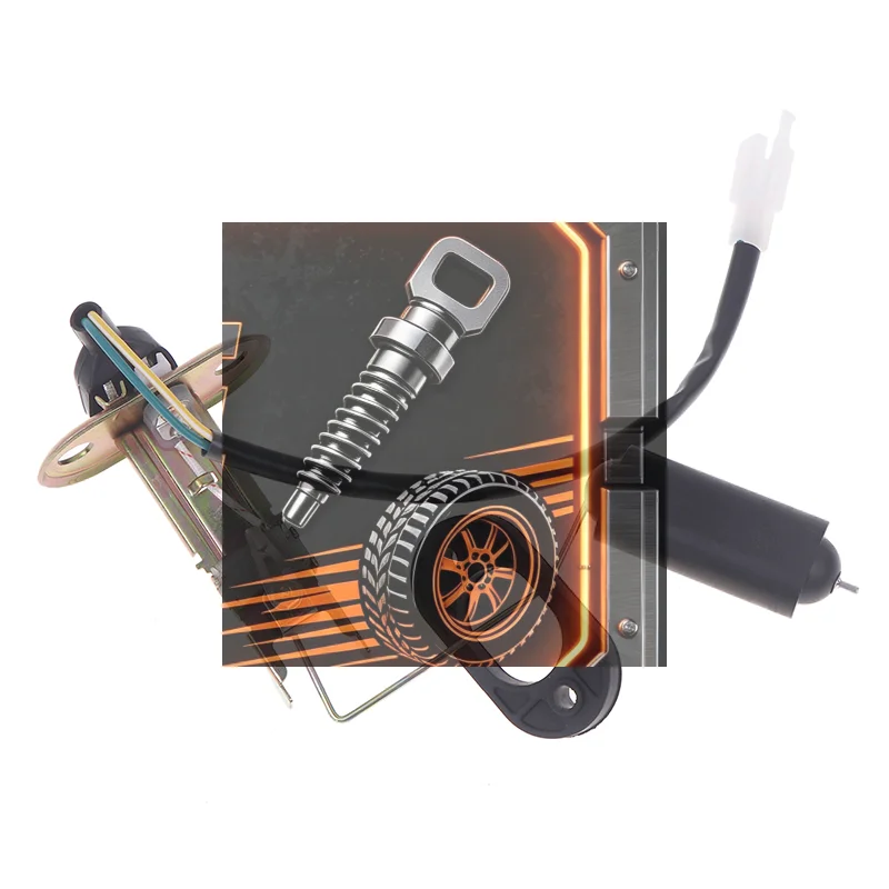 1PC Motorcycle Scooter Gas Tank Level Sensor Oil Float Fuel Gauge Motorbike Accessories For CG125 GN125
