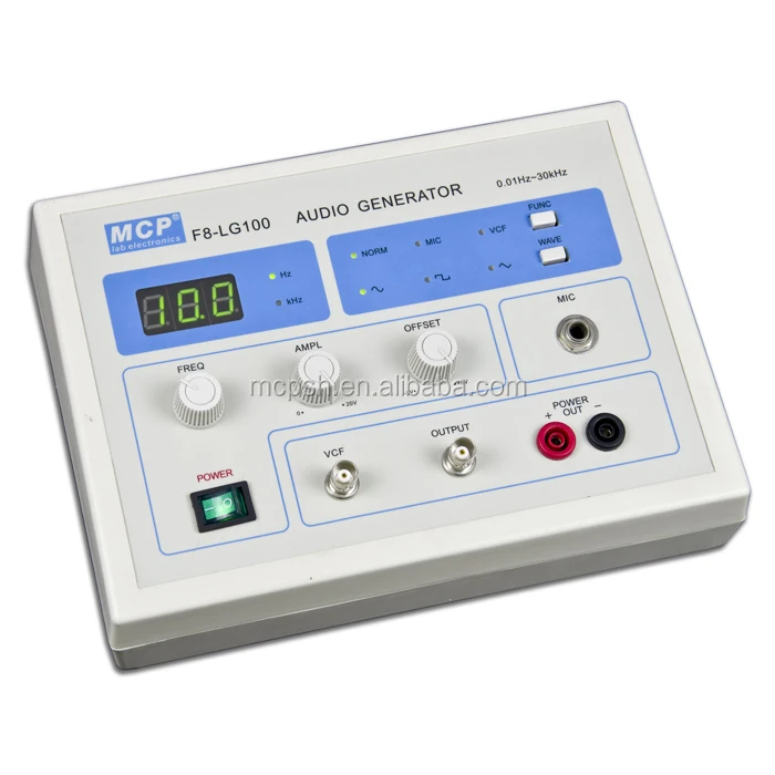 MCP F8 - LG100 - Generador de Señal de Audio Digital de Baja Frecuencia 30KHz