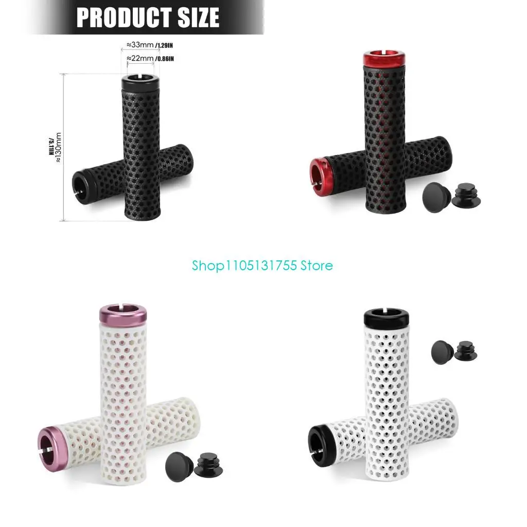 

1Pair Bicycles Handlebars Grip Light Weight Antislip Bicycles Handle Cover Set