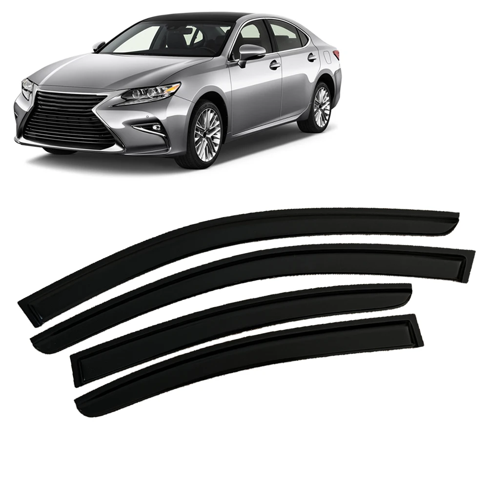 

Оконный козырек для Lexus ES XV60 2013 2014 2015 2016 2017, ветрозащитные дефлекторы, защита от дождя, дверной козырек, вентиляционные шторы, солнцезащитный козырек от дождя