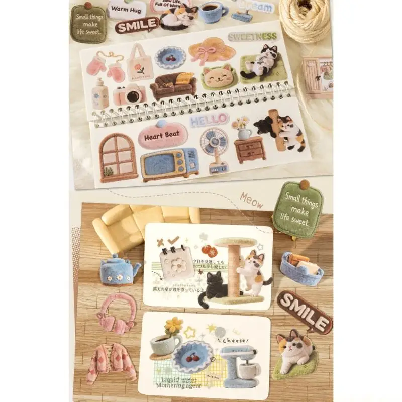 

Artistic Scrapbooking Sticker Scrapbook Accessories Sticker, Waterproof Decorative Sticker for Scrapbooking and Letters