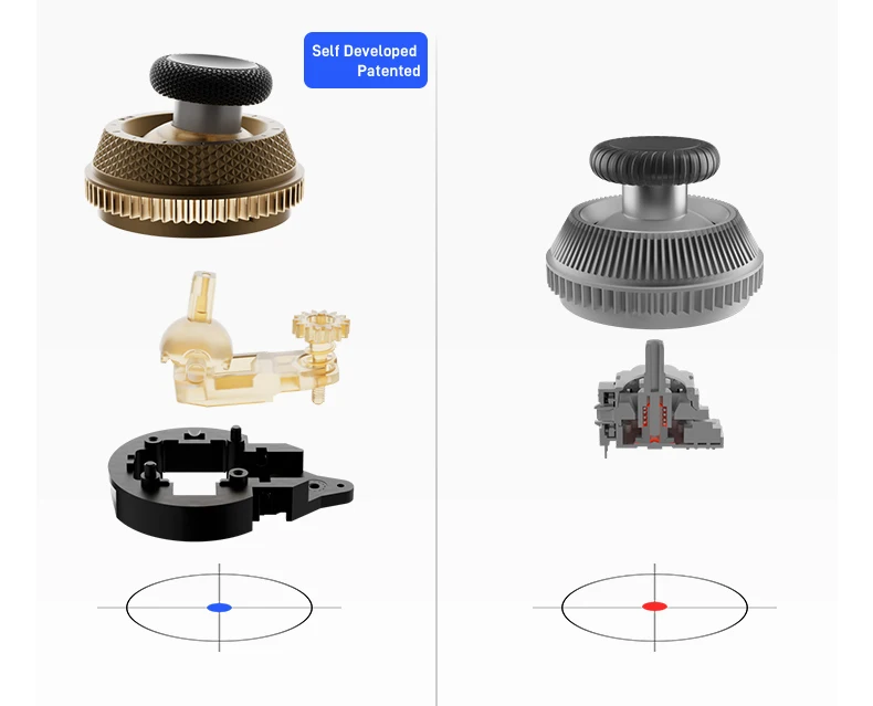 Flydigi Vader 5 Pro V2 Kabelloser Controller 4ms Niedrige Latenz FORCEFLEX Joystick 8 Programmierbare Tasten für NS Mobile TV PC – Detail 11