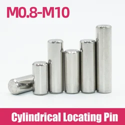 304 Stainless Steel Cylindrical Pin Metal Dowel Pins M2 M3 M4 M5 M6 M8 M10 High Hardened Locating Parallel Pins Solid Lock Pin