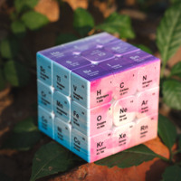 Student learning formula for 3rd-order magic cube of chemical periodic elements