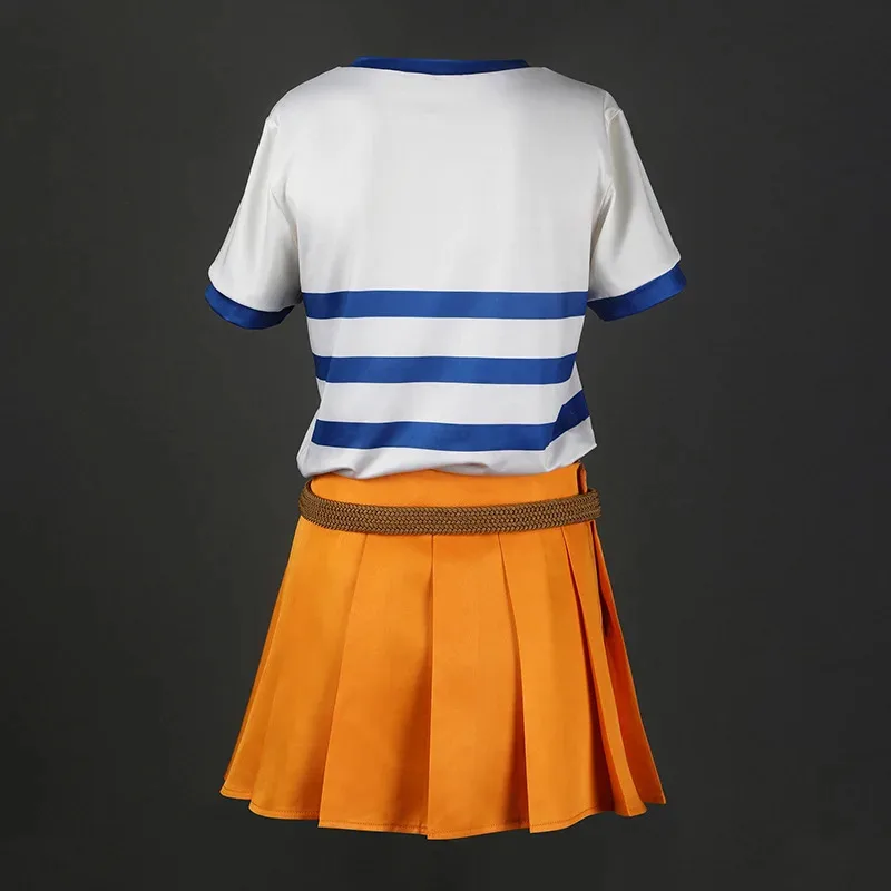 Tv New Movie Monkey D Luffy Cosplay Nami Roronoa Zoro Cosplay Costume Suits Pirates Regiment Uniform Short Skirt Halloween