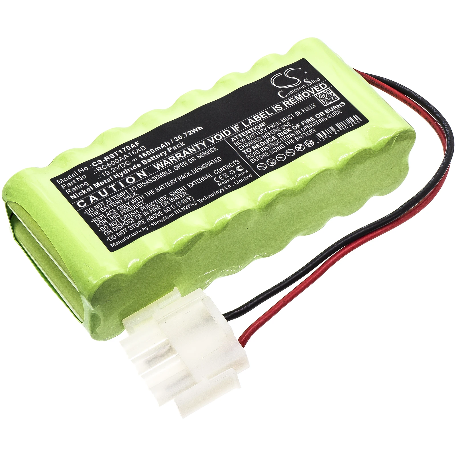 Green Battery 1600mAh Battery For Dorma Türsteuerung Record STA17 Agtatec 1866-1 RC600AA16AD