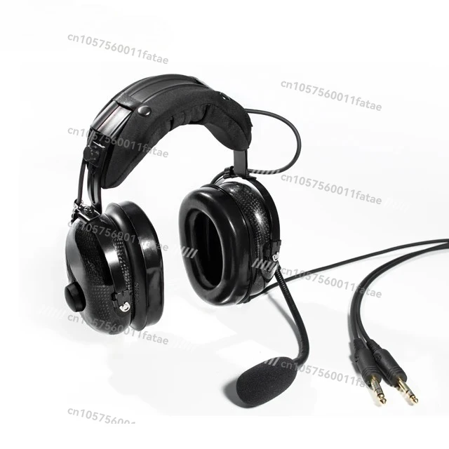 

High Quality Noise Cancelling Helicopter Pilot Aviation Headset